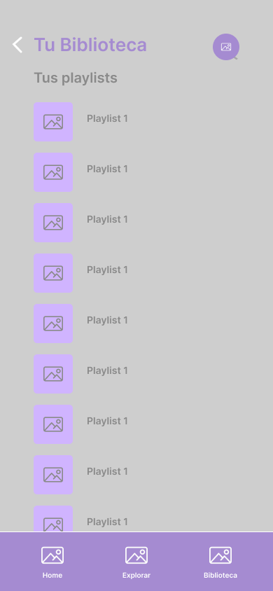 Biblioteca de playlist